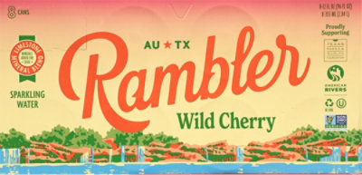 Rambler Sparkling Water Wild Cherry 8-12 Fz - 8-12 FZ - Image 5