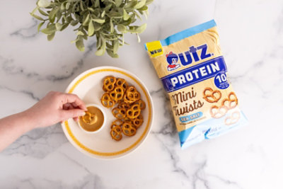 9.5 Oz Utz Protein Ss Mini Twists Pretzels - 9.5 OZ - Image 2