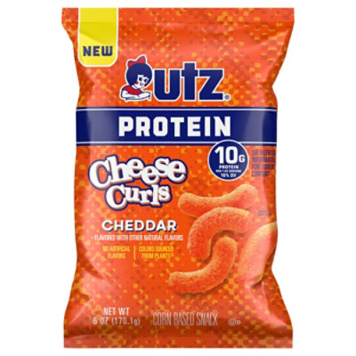 6 Oz Utz Protein Chdr Curls - 6 OZ - Image 2