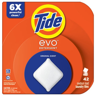 Tide Evo Detergent Tiles He, Original Scent - 42 Ct. - 42 CT - Image 1