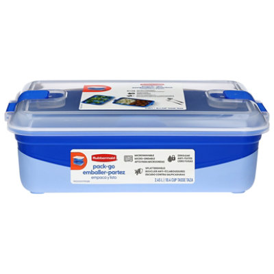 Rubbermaid Pk N Go Rect 2.45l - EA - Image 1