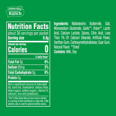 Hidden Valley Parmesan Ranch Seasoning, Dressing And Recipe Mix, Parmesan, 1 Ounce - 1 OZ - Image 5