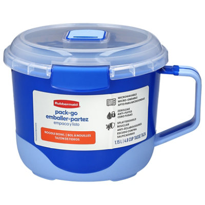 Rubbermaid Pk N Go Noodle Bowl 1.15l - EA - Image 1