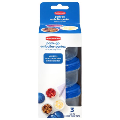 Rubbermaid Pk N Go Mini Bites 130ml - EA - Image 2