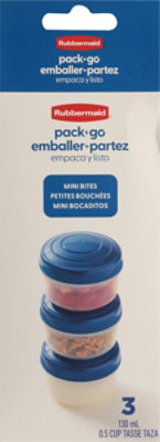 Rubbermaid Pk N Go Mini Bites 130ml - EA - Image 3