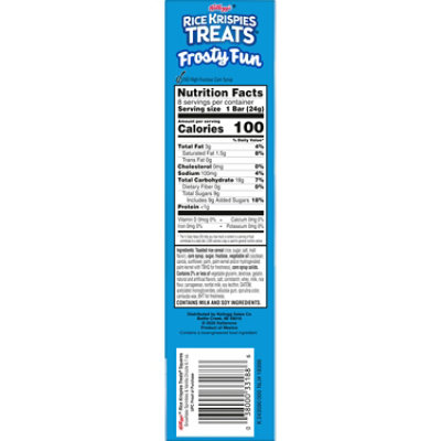 Kelloggs Rice Krispies Treats Squares Original With Sprinkles 8 Ct - 8 CT - Image 6