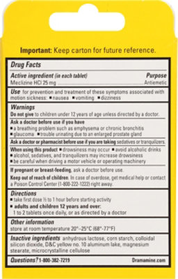 Dramamine Chew Less Drowsy - 4 CT - Image 4