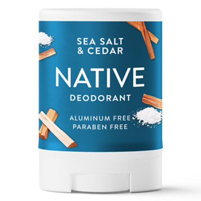 Native Deod Sea Salt & Cedar - .5 OZ - Image 1