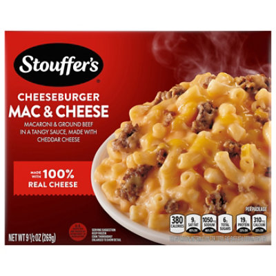 Stouffer's Cheeseburger Macaroni Cheese Frozen Meal Box - 9.5 Oz - 9.5 OZ - Image 4