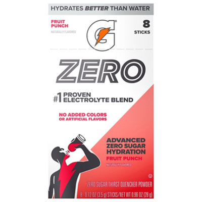 Gatorade Zero Fruit Punch 0.96oz - 0.96 OZ - Image 2