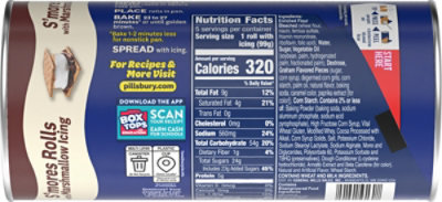 Pillsbury Grands S'mores Rolls With Marshmallow Icing 5 Count - 17.5 OZ - Image 5