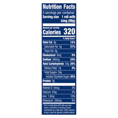 Pillsbury Grands S'mores Rolls With Marshmallow Icing 5 Count - 17.5 OZ - Image 3