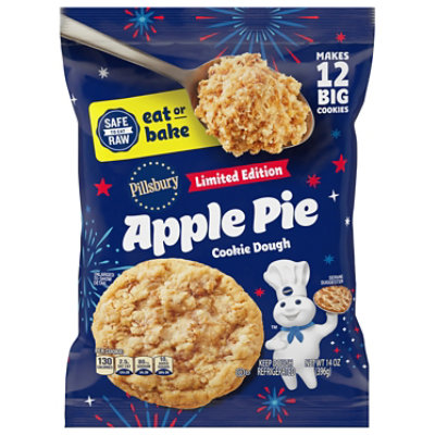 Pillsbury Ready To Bake Apple Pie Cookie Dough 12 Count - 14 OZ - Image 3