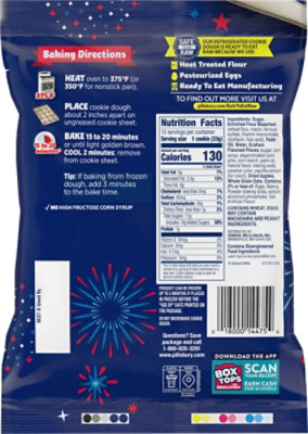 Pillsbury Ready To Bake Apple Pie Cookie Dough 12 Count - 14 OZ - Image 6