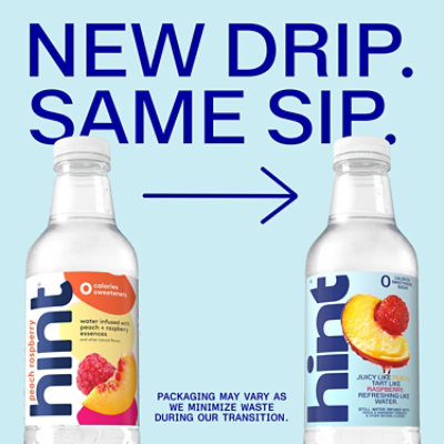 Hint Water Peach Raspberry 16fz - 16 FZ - Image 5
