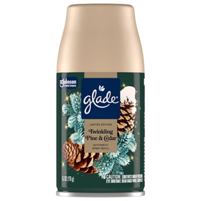 Glade Automatic Spray Refill, Twinkling Pine & Cedar - 6.2 Oz. - 6.2 OZ - Image 2