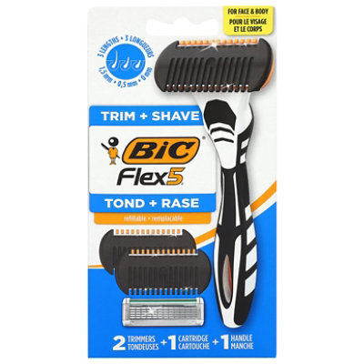 Bic Flex 5 Trim & Shave - 3 ct - Image 2