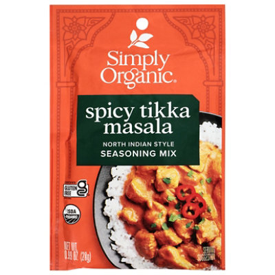 Simply Organic Mix Spicy Tikka Masala 0.99oz - 0.99 oz - Image 1