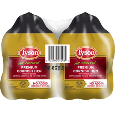 Tyson Cornish Game Hens Twin Pack - 48 OZ - Image 1