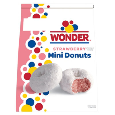 Wonder Mini Strawberry Donuts - 10 oz - Image 7