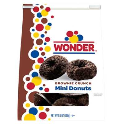 Wonder Mini Brownie Crunch Donuts - 9.5 oz - Image 1