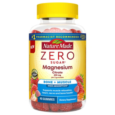 Nature Made Zero Sugar Magnesium Gummie - 40 ct - Image 2