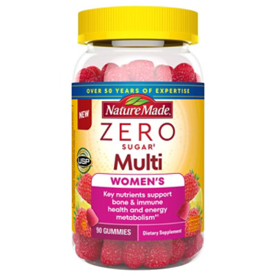 Nature Made Zero Sugar Multi Women's Gummies - 90 ct - Image 1