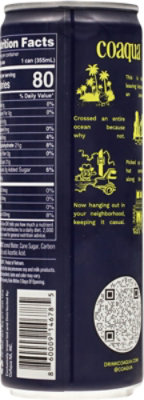Coaqua Sparkling Water Coconut - 12 FZ - Image 5