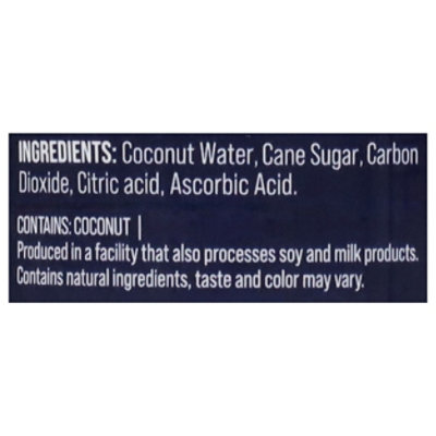 Coaqua Sparkling Water Coconut - 12 FZ - Image 4