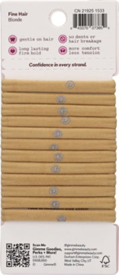 Gme Hair Band Fine Blonde 12ct - 12 ct - Image 3