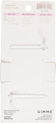 Gme Claw Clip Sqr Blk/tn 2ct - 2 ct - Image 3