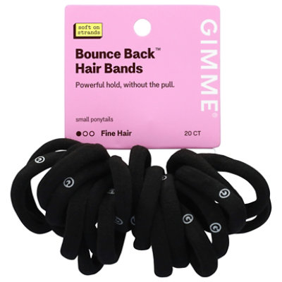Gme Hair Band Mini Black 20ct - 20 ct - Image 2