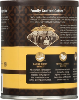 Don Franciso Butterscotch Ground Toffee Coffee Can 10 Oz - 10 OZ - Image 4