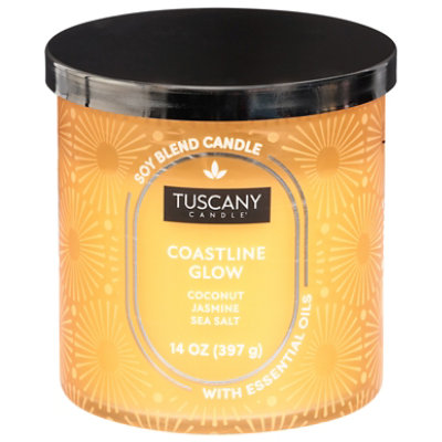 Tuscany Coastline Glow Candle - 14 oz - Image 1