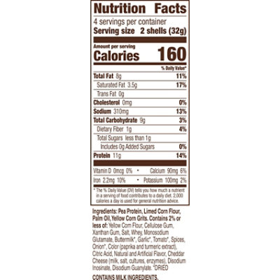 Old El Paso Protein Nacho Flavor Taco Shells 8 Count - 4.52 oz - Image 5