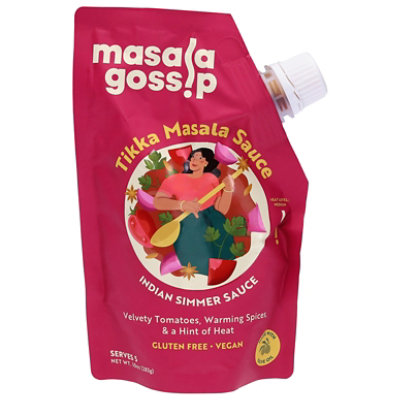 Masala Gossip Tikka Masala Simmer Sauce 10oz - 10 oz - Image 2