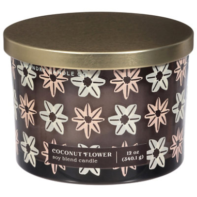 Foundry 3 Wick Coconut Flower - 12 oz - Image 1