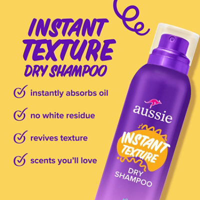 Aussie Instant Shampoo Texturize Cosmetic - 4.9 oz - Image 2