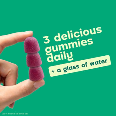 Dulcolax Daily Gut Support Gummies Berry 60 Count Bottle - 60 ct - Image 3
