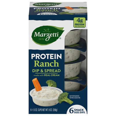 Marzetti Protein Ranch Dip Snack Pack - 6-1.5 OZ - Image 2