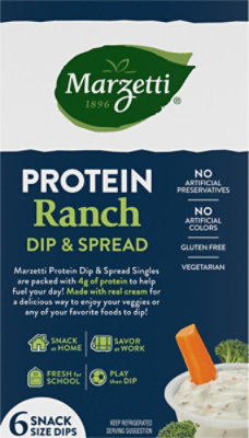 Marzetti Protein Ranch Dip Snack Pack - 6-1.5 OZ - Image 5