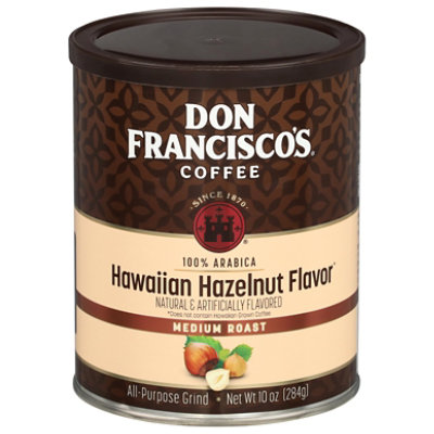 Df Hawaiian Hazelnut Grnd Can 10 Oz - 10.0 OZ - Image 2