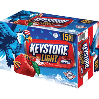 Keystone Light Apple Beer In Cans - 15-12FZ - Image 4