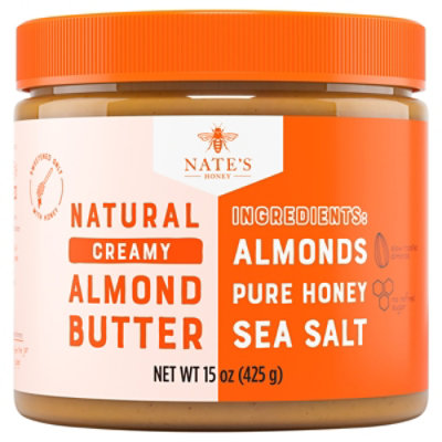 Nature Nates Butter Almondr - 15 OZ - Image 1