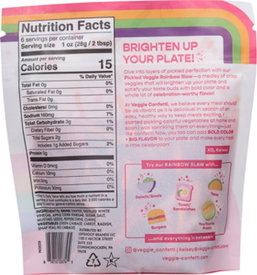 Love Beets Pickled Veggie Rainbow Slaw 12oz - 12 OZ - Image 5