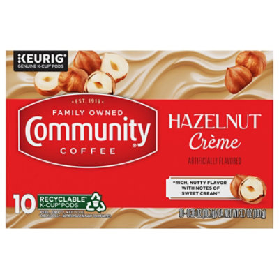 Community Coffee Hazelnut Crme Medium Roast Keurig K-cup Pods - 12 CT - Image 2