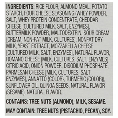Signature Select Rice & Almond Crackers Four Cheese 3.5 Oz - 3.5 OZ - Image 4