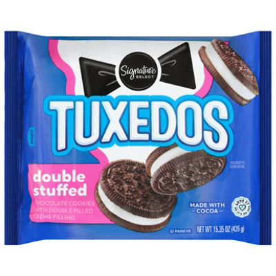 Signature Select Cookies Tuxedos Double Stuffed 15.35 Oz - 15.35OZ - Image 2