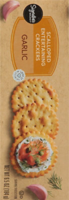 Signature Select Scalloped Entertaining Crackers Garlic 6.5 Oz - 6.5 OZ - Image 5