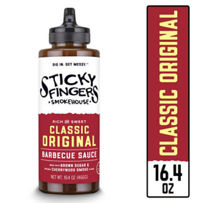 Sticky Fingers Smokehouse Classic Original Barbecue Sauce 16.4 Oz - 16.4 OZ - Image 1